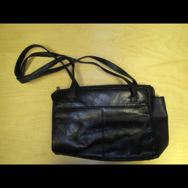 Black Purse Wm Prs lng strp 1201
