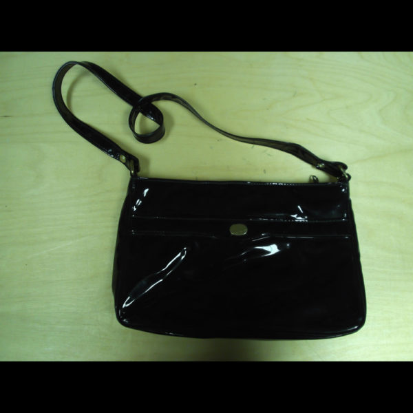 Black Purse Wm Prs lng strp 1203