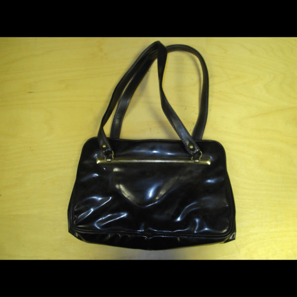 Black Purse Wm Prs lng strp 1204