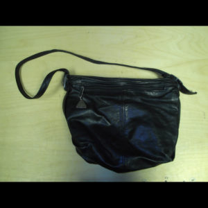 Black Purse Wm Prs lng strp 1207