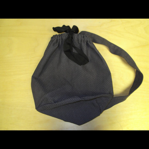 Grey Purse Wm Prs lng strp 2201