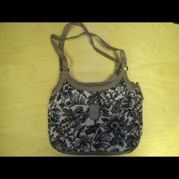 Brown Purse Wm Prs lng strp 6206