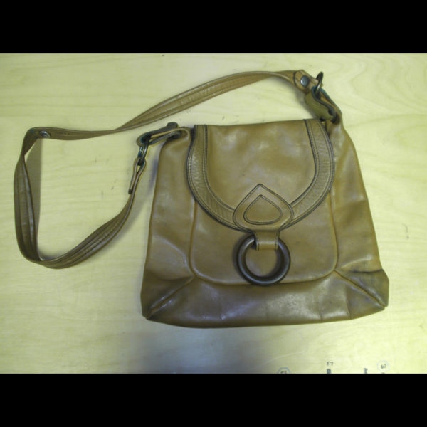 Brown Purse Wm Prs lng strp 6207