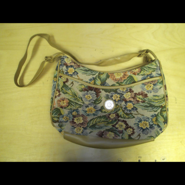 Brown Purse Wm Prs lng strp 6209