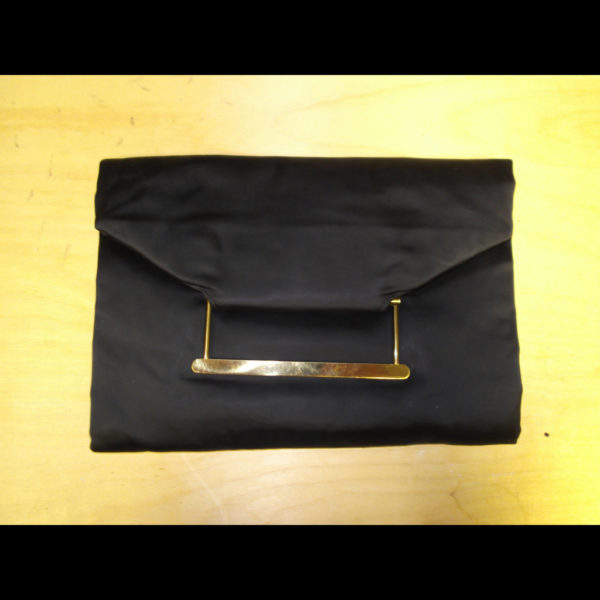 Black Purse Wm Prs no strp 1019