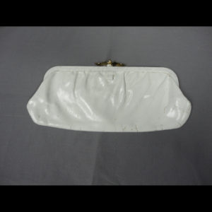 White Purse Wm Prs no strp 8001