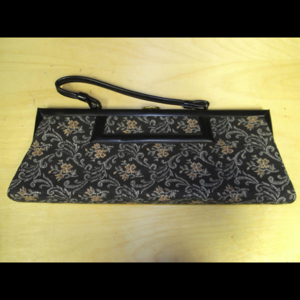 Black Purse Wm Prs shrt strp 1117