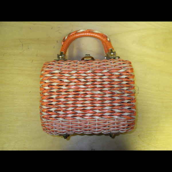 Orange Purse Wm Prs shrt strp 7100