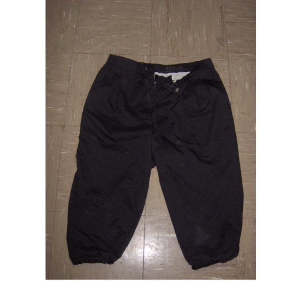 black Knickers-MN KN 1102-Waist 32"