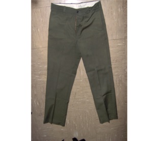 Olive Dress Pants-MN PT 3201-Waist 34"