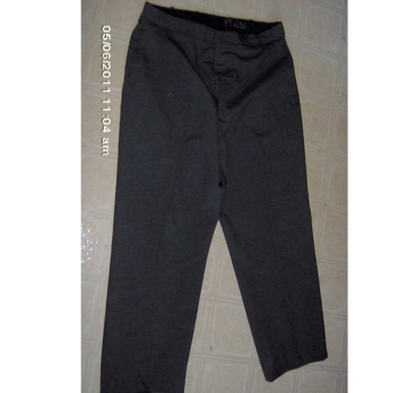 Olive Dress Pants-MN PT 3303-Waist 35"