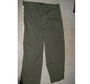 Olive Dress Pants-MN PT 3500-Waist 40"