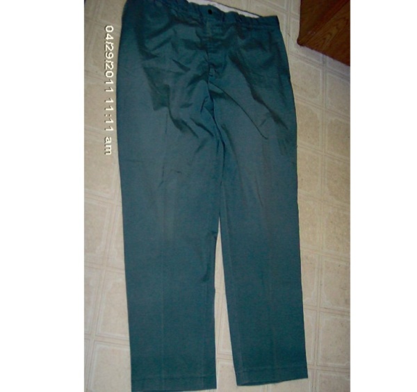 Green Dress Pants-MN PT 3501-Waist 40"