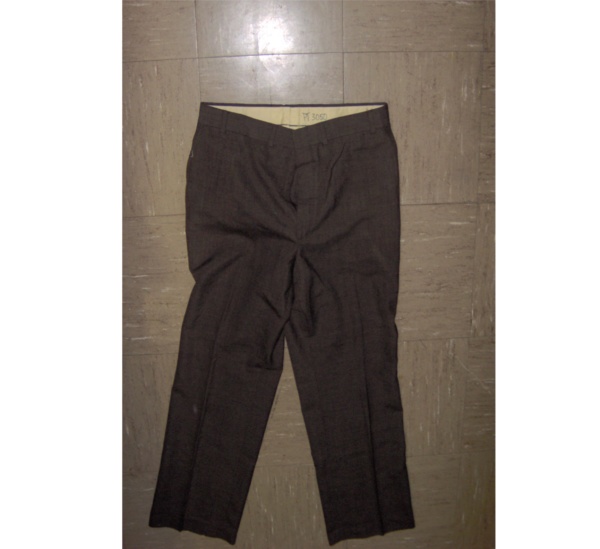 Brown Dress Pants-MN PT 6312-Waist 37"