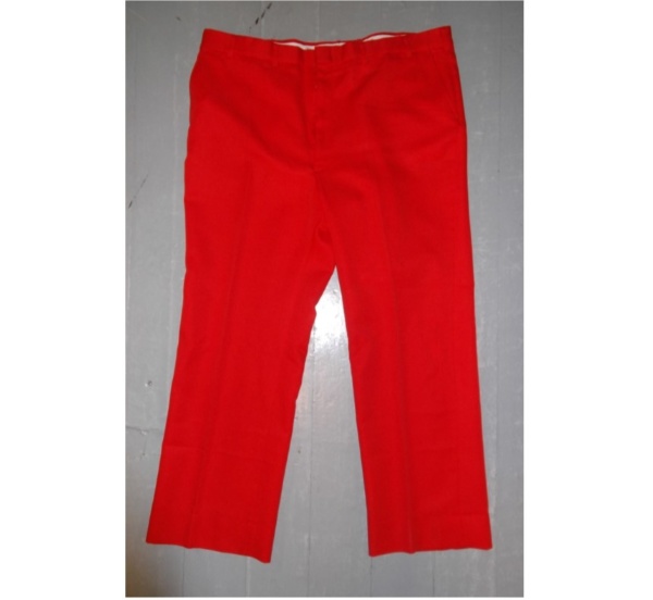 Red Dress Pants-MN PT  7700-Waist 34"