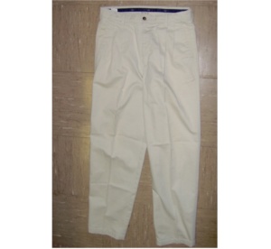 White Dress Pants-MN PT 8102-Waist 32"