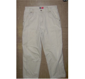 White Khaki Dress Pants-MN PT 8201-Waist 34"
