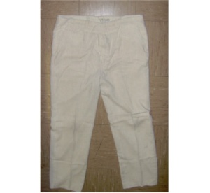 Cream  Dress Pants-MN PT 8301-Waist 37"