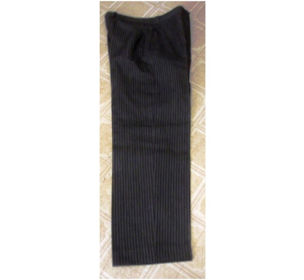 Grey Striped Tuxedo Pants-MN TX PT  2100- W 32"