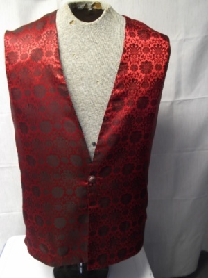 Red and black Vest-MN VST 7326-PP'16-Chest 42
