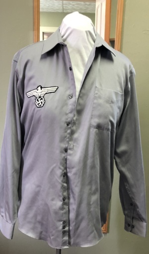 Lt. grey Dress Shirt-Mn Sht 2240-Neck 15.5