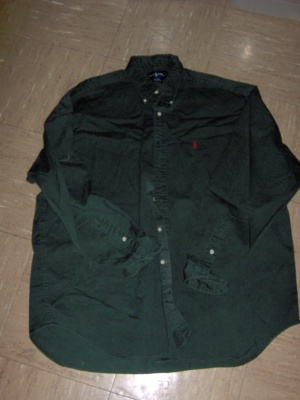 dk green Dress Shirt-Mn Sht 3860-Neck 18