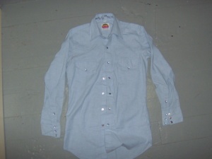 Light Blue Dress Shirt-Mn Sht 4021-Neck 14.5