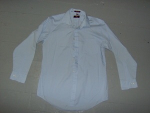 Light Blue Dress Shirt-Mn Sht 4422-Neck 16
