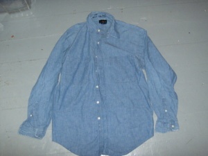 medium blue Dress Shirt-Mn Sht 4440-Neck 16