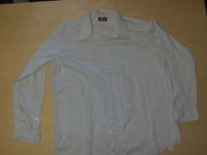 Light Blue Dress Shirt-Mn Sht 4860-Neck 18