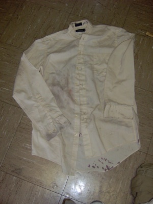 lt beige Dress Shirt-Mn Sht 6221-Neck 15.5