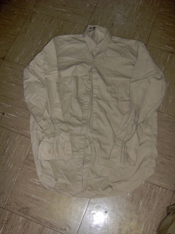 Beige Dress Shirt-Mn Sht 6222-Neck 15.5