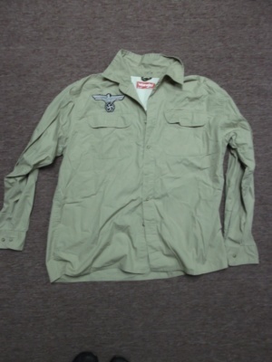 Tan Dress Shirt-Mn Sht 6881-Neck 18