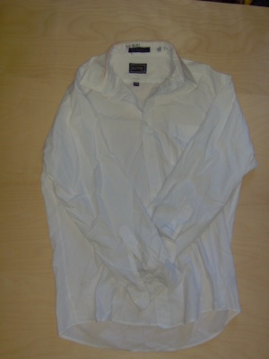 white Dress Shirt-Mn Sht 8222-Neck 15.5