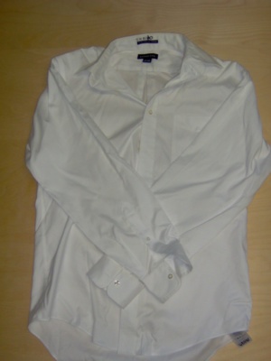 white Dress Shirt-Mn Sht 8240-Neck 15.5