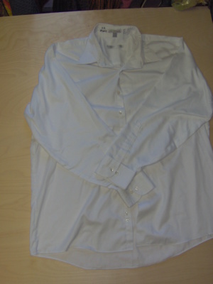 white Dress Shirt-Mn Sht 8645-Neck 17.5