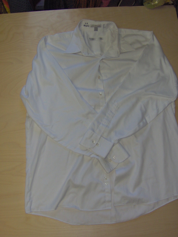 white Dress Shirt-Mn Sht 8645-Neck 17.5