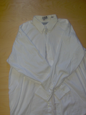 white Dress Shirt-Mn Sht 8842-Neck 18