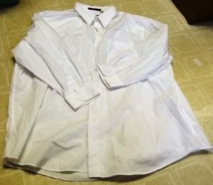 white Dress Shirt-Mn Sht 8850-Neck 20