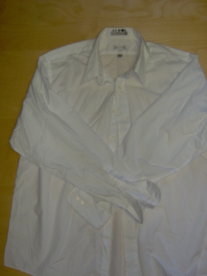 white Dress Shirt-Mn Sht 8863-Neck 18.5