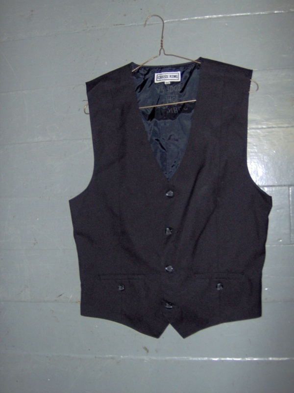 Black Vest-Mn Vst 1100-Chest 38