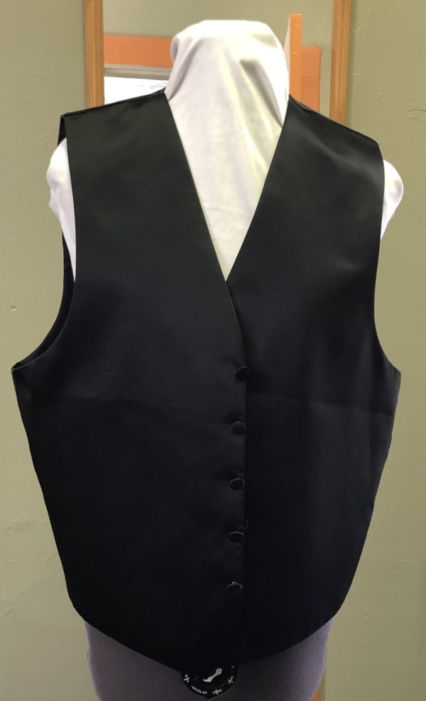Black Vest-Mn Vst 1401-Chest 44
