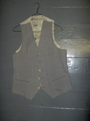grey Vest-Mn Vst 2126-Chest 38