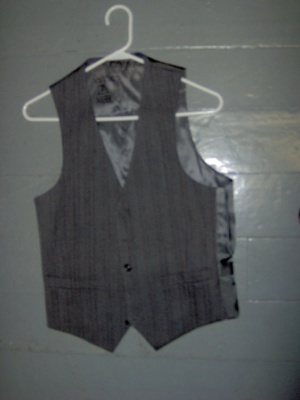 grey Vest-Mn Vst 2151-Chest 38