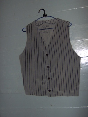 grey black silver Vest-Mn Vst 2450-Chest 44