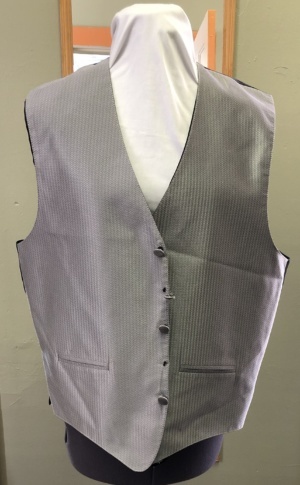 Grey Vest-Mn Vst 2525-Chest 46