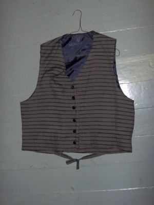 Grey and black Vest-Mn Vst 2650-Chest 48