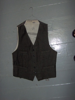 olive green Vest-Mn Vst 3100-Chest 38