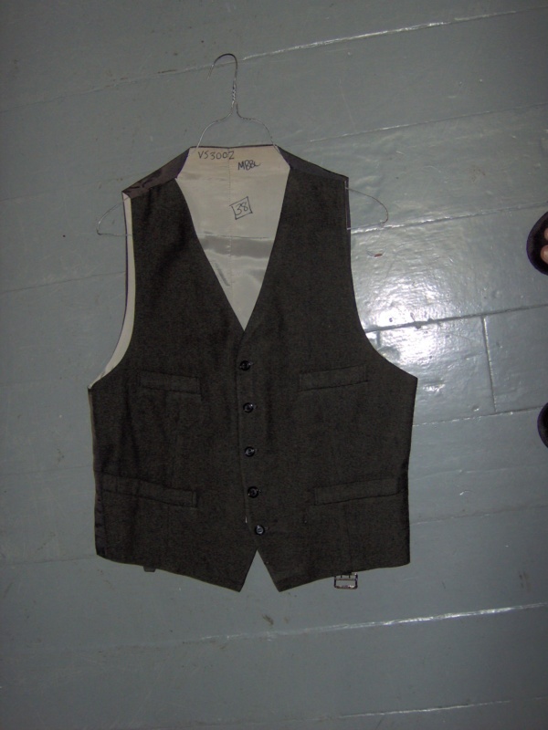 olive green Vest-Mn Vst 3100-Chest 38