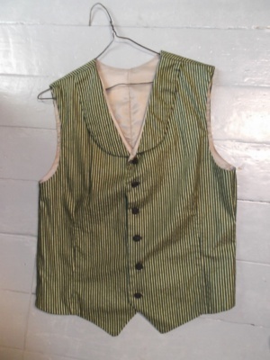 green and gold Vest-Mn Vst 3150-CC'15-Chest 38